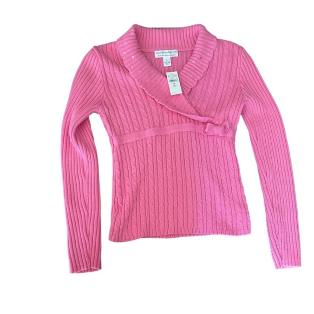 The Children's‎ Place Pink Sweater w/ Sequins